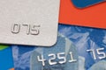 Macro shoot of a credit card