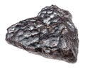 Raw Hematite Kidney Ore stone isolated Royalty Free Stock Photo