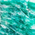 Natural texture of polished amazonite mineral Royalty Free Stock Photo