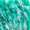 Macro shooting of texture of amazonite mineral Royalty Free Stock Photo