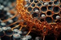 macro shot of advanced nuclear battery materials