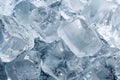 Crystal Clear: Close-Up of Melting Ice Cubes Royalty Free Stock Photo