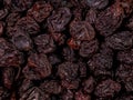 macro shot of dry black currant from Turkey in detail and with high magnification Royalty Free Stock Photo