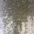 Macro shot of a gray whitewashed concrete pillar. Abstraction. Royalty Free Stock Photo