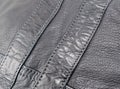 Macro shot leather texture background. Part of perforated leather details. Perforated leather texture background. Texture leather Royalty Free Stock Photo