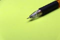 Macro shot of mechanical pencil also called as lead pencil tip part Royalty Free Stock Photo