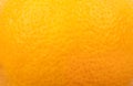 Macro shot of orange skin texture. Full frame of an unpeeled orange. Royalty Free Stock Photo