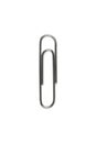 Macro shot of a paperclip Royalty Free Stock Photo