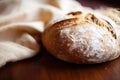 macro shot of sacramental bread