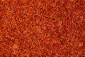 Shredded safflower blosoms Royalty Free Stock Photo