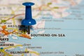 Southend-on-Sea on map