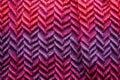 macro shot of the texture of a machine-knit wool sweater Royalty Free Stock Photo