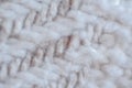 Macro of a woven piece of fabric