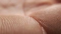 macro skin background with hand details. Caucasian body part