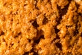 Macro snapshot texture of oatmeal cookies