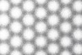 Macro Soft Halftone Polka Dot Pattern in Black and White Royalty Free Stock Photo