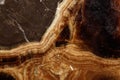 Macro stone mineral onyx marble on a black background Royalty Free Stock Photo