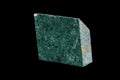 Macro stone Nephrite mineral on black background Royalty Free Stock Photo
