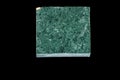 Macro stone Nephrite mineral on black background Royalty Free Stock Photo
