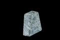 Macro stone Serpentinite mineral on black background Royalty Free Stock Photo