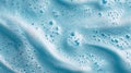 Macro texture of blue foam bubbles Royalty Free Stock Photo