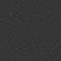 Macro texture fragment black leather. Seamless square background, tile ready. Royalty Free Stock Photo