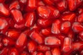 Macro texture of pomegranate