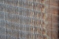 Macro texture of a rough wooden surface Royalty Free Stock Photo