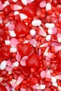 Macro valentines candy background