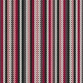 Macro vertical stripes christmas knit geometric