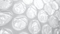 Clean White Bubble Wrap Abstract Background Royalty Free Stock Photo