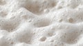 Macro View of Creamy White Bubbles and Foam Texture Close Up Royalty Free Stock Photo