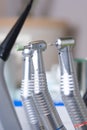 Macro view on dentist drill