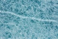 Macro view of ice block structure pattern Royalty Free Stock Photo