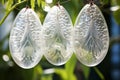 Macro view of a mesmerizing butterfly cocoon, showcasing natures enchanting metamorphosis