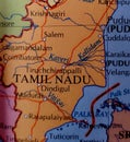 Macro view of Tamil Nadu map