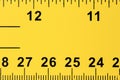 Tape measure macro Royalty Free Stock Photo