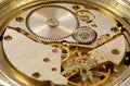 Macrophoto of mechanical watch