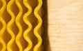 Macrophotography of pasta