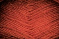 Macroscopic photo of red ropes