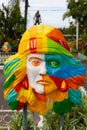 Colorful masks of Lapu-Lapu