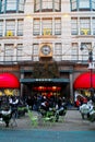 Macy's Department Store at Christmas time. Royalty Free Stock Photo