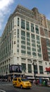 Macy`s Herald Square New York City with Yellow Cab, NYC, USA