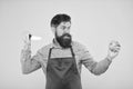 Mad cook. Ultimate list of cutting techniques every chef should know. Bearded man prepare tomato. Safe cutting. Cutting