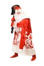 Mad Ded Moroz Royalty Free Stock Photo
