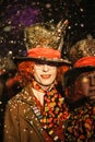 The Mad Hatter at a carnival party