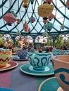 Mad Hatter`s Tea Cups in Disneyland Park - DisneyLand Paris