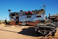 Mad Max Museum, Silverton, Australia Royalty Free Stock Photo