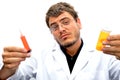 Mad Scientist Royalty Free Stock Photo