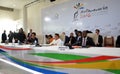 Madagascar Foreign Minister Beatrice Atallah at the Summit of the Francophonie held in Antananarivo, Madagascar